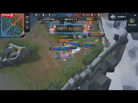 Revo vs Alter Ego Esports   MPL ID Season 3 Qualifier Finals Day 1   Match 2
