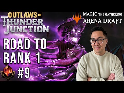 3 Hollow Marauders Walk Into A Bar | Mythic 9 | Road To Rank 1 | OTJ Draft | MTG Arena