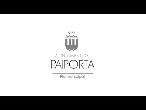 Ple ordinari municipal Paiporta 27-11-2025