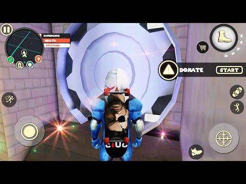 Rope Hero Vice Town (Hidden bunker in Secret Underground Casino) | Games Kon | Android Gameplay