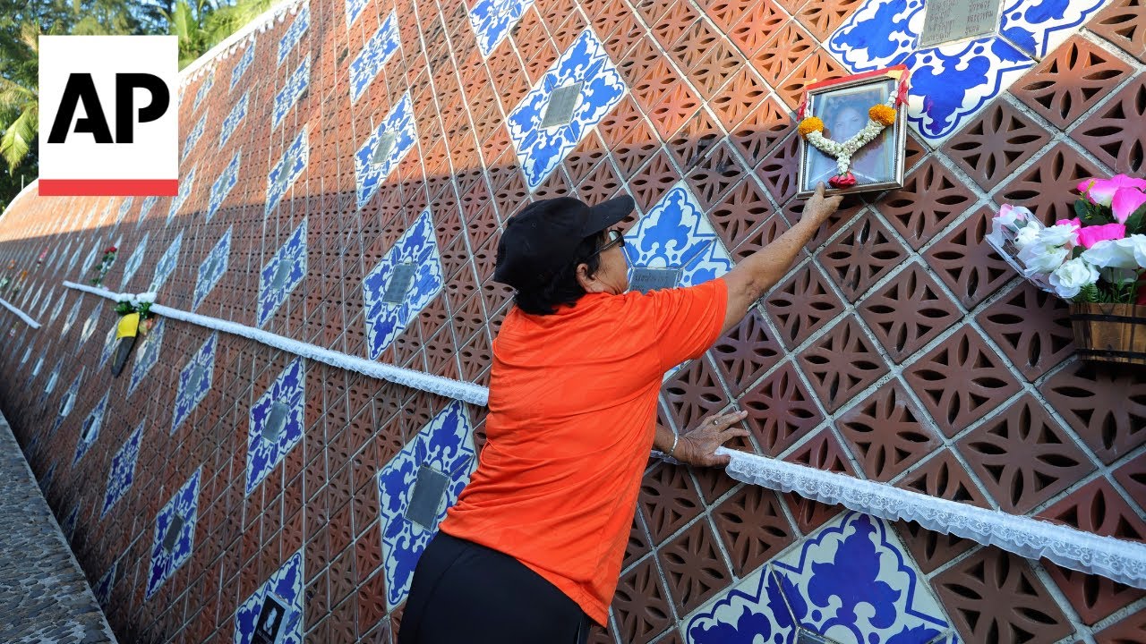 Mourners in Thailand mark the 20th anniversary of Indian Ocean Tsunami