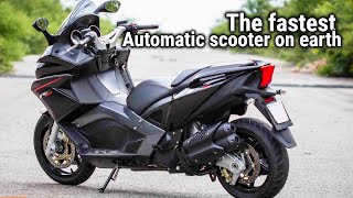 Fastest Automatic scooter in the world !! Aprilia SRV 850 !!