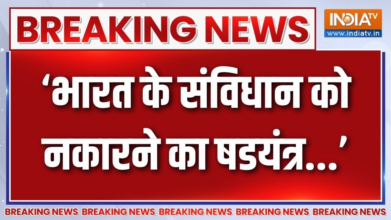 Rahul Gandhi Protest: 'भारत के संविधान को नकारने का षडयंत्र चल रहा...'
