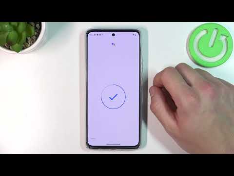 How to Use Google Assistant on Lock Screen in Motorola Moto G72 - Hey Google