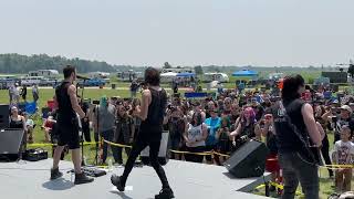 Saved by Skarlet Live Back Stage Shot Kingdom Come Festival 2023