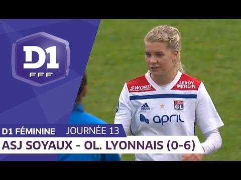 J13 : ASJ Soyaux Charente - Olympique Lyonnais (0-6) / D1 Féminine
