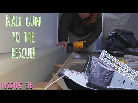 Boxing in pipes on our Narrowboat - Episode 36