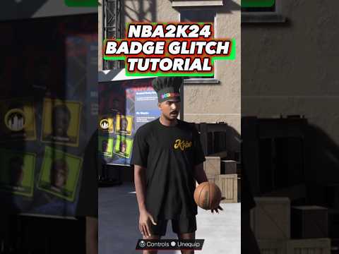 NBA2K24 BADGE GLITCH #nba2k24 #badgeglitch #2k24glitch #2k24