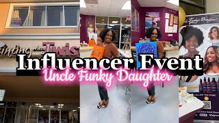 VLOG- Going To My First Influencer Event | Sip & Paint | Uncle Funky Daughter Influencer Event