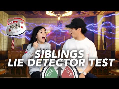 SIBLINGS LIE DETECTOR TEST (EXPOSED) | Ranz and Niana