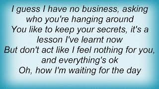 Bachelor Girl - Waiting For The Day Lyrics