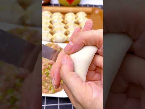 包饺子快速手法 #包饺子手法教程 #饺子 #包餃子
