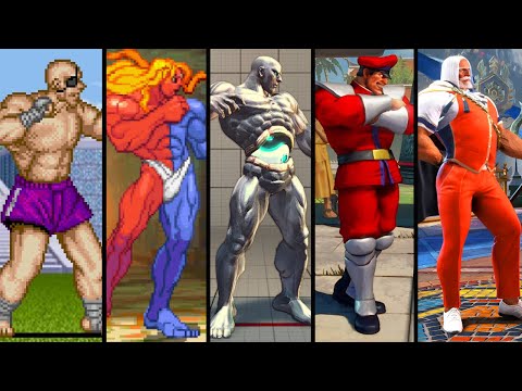 Street Fighter All Bosses (1987-2024)