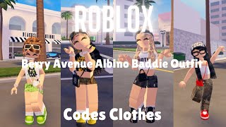 Roblox Berry Avenue Albino Baddie Outfit Codes Clothes *Female*