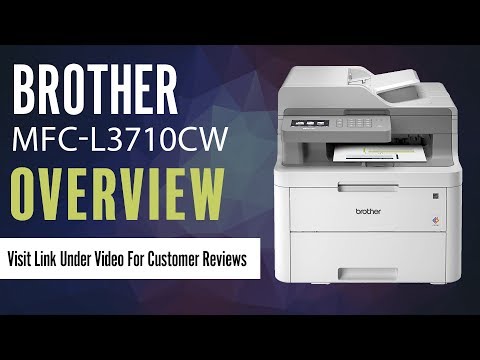 Laser MFC-L3735CDN: Network Colour LED All-in-One, Duplex Mobile Print ADF