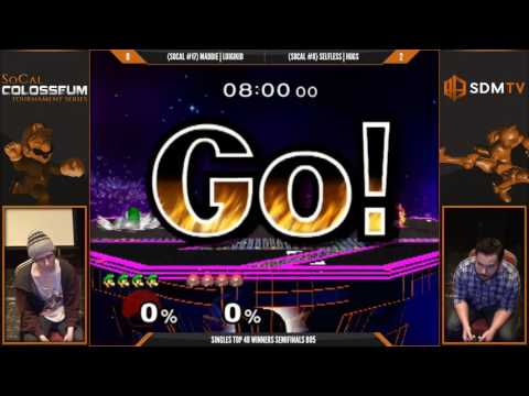SC9 - Luigikid (Luigi) vs Hugs (Samus) - SSBM