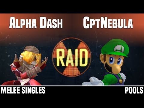 RAID - OOC | Alpha Dash (Sheik) vs CptNebula (Luigi) - MELEE SINGLES - POOLS