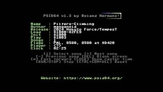 C64 Music: Pilfers-Climbing [2sid] by Hokuto Force,TempesT ! 23 April 2024!