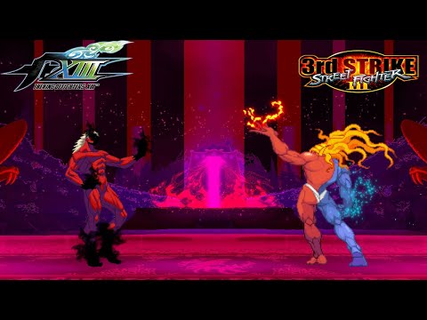 Gill Vs Saiki (Awaken) - Epic Boss Battle For No Reason [Street Fighter X The King Of Fighters]