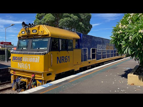 Pacific National NR61, NR103 & NR62 with 2MB4 at Maitland - 18/2/25