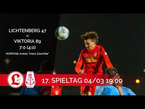 Spielszenen Lichtenberg 47 - Viktoria 89 7:0