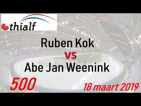 Ruben Kok vs Abe Jan Weenink 500 Thialf 20190318