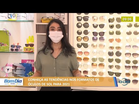 Conheça as tendências nos formatos de óculos de sol 02 06 2021