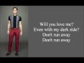 My Dark Side Glee Lyrics 