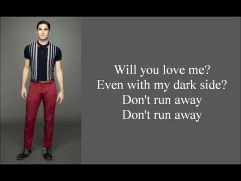 My Dark Side Glee Lyrics