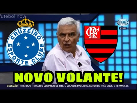 CRUZEIRO ANUNCIA CHEGADA DE GRANDE VOLANTE VINDO DO FLAMENGO!!!