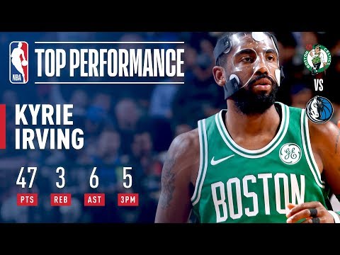 Kyrie Irving Explodes For 47 in Overtime Win vs. Mavs | November 20, 2017