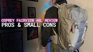 Osprey Fairview 40L Review – Almost Perfect Travel Backpack