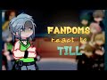 FANDOMS REACT TO TILL ALIEN STAGE 2 3