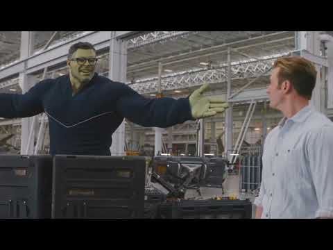 smart hulk I see this as an absolute win | time travel | Avengers endgame | scene | 4K 60FPS