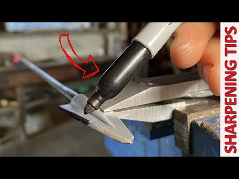 Broadhead Sharpening Tips and Tricks - Single Bevel or Double