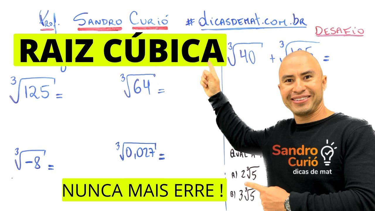 RAIZ CÚBICA EM 6 MINUTOS
