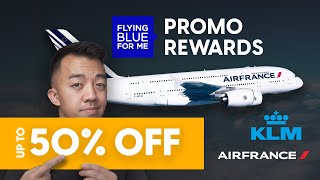 50% off flights to Europe with Flying Blue Promo Rewards (Air France + KLM)