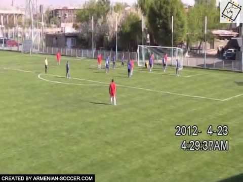 Pyunik-2 - Gandzasar-2 5:5, Armenian First Division, Week 03 (2012/13)