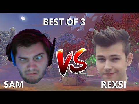 BEST OF 3 VS REXSI + A BONUS GAME - Grandmasters Ranked 1v1 Duel - SMITE