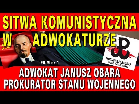 Brat Lecha Obary, Janusz Obara i ich tajemnice - Sitwa komuchów w adwokaturze, cz. 1 Brat Lecha Obary, Janusz Obara i ich tajemnice - Sitwa komuchów w adwokaturze, cz. 1