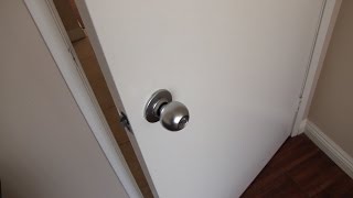 How To Close A Door Quietly - Life Hack