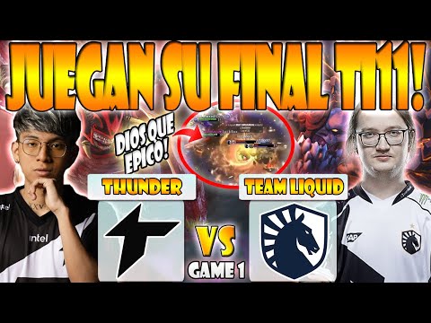 THUNDER AWAKEN VS TEAM LIQUID BO3[GAME 1]ELIMINACIÓN PAKAZS VS MATUMBAMAN-THE INTERNATIONAL 11-2022