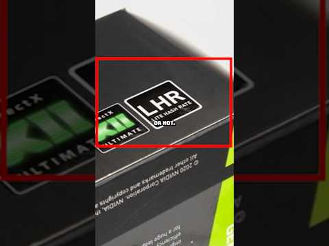 Buying an LHR Graphics Card 😬