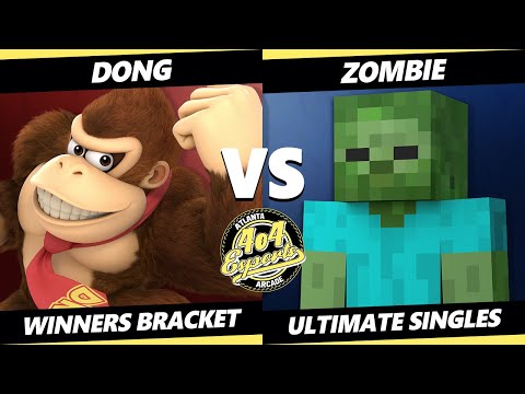 4o4 Smash Night 50 - DONG (Donkey Kong) Vs. ZOMBIE (Steve) SSBU Ultimate Tournament