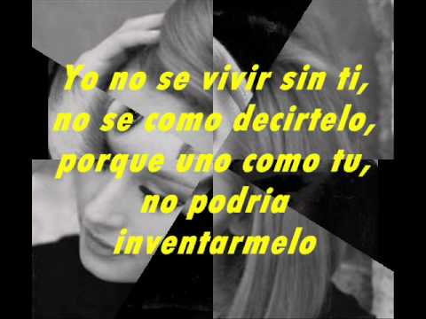 Yo No Sé Vivir Sin Ti - Rafaella Carrá