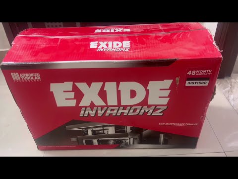 Exide Invahomz IHST1500 Tubular Inverter Battery