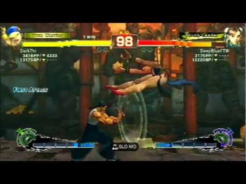 SSF4 AE - DarkThi (Yun) VS DeepBlueFTW (Chun-Li) - 2