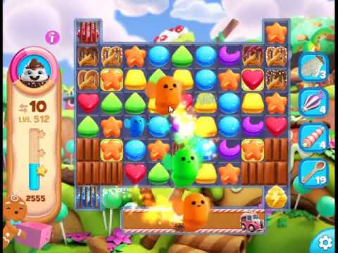 Cookie Jam Blast Level 512 - NO BOOSTERS 🍪 | SKILLGAMING ✔️