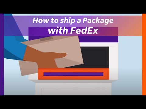 How to ship a package with FedEx