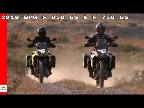 2018 BMW F 850 GS & 2018 BMW F 750 GS